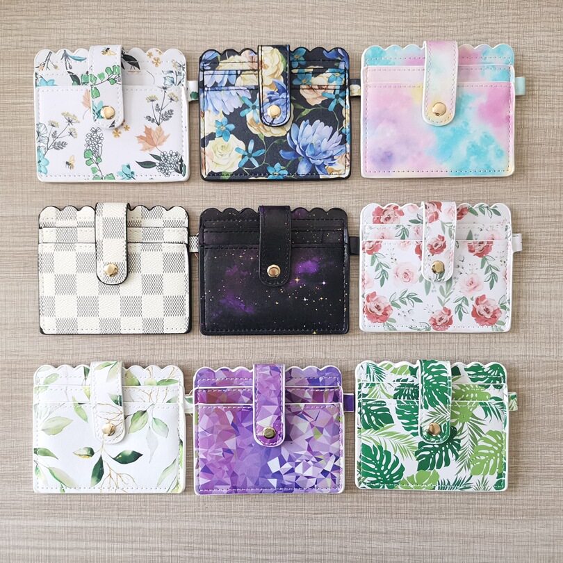 Amazon Best Selling Women's Multifunctional Portable Wallet Coin Purse Id Small Card Holder Card Holder Bus Card Holder Wholesale