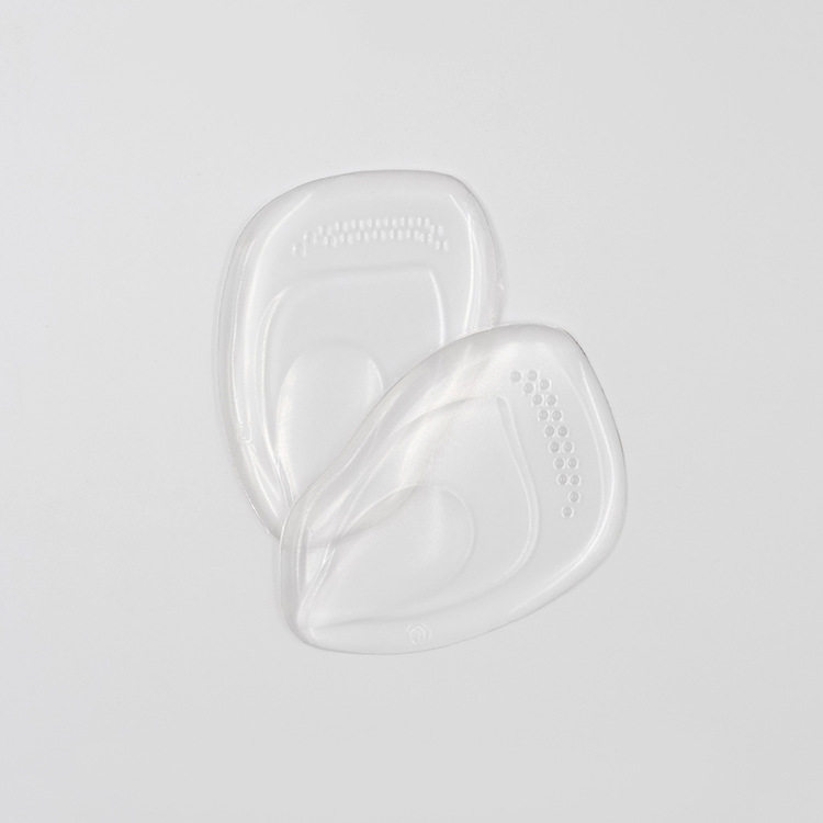 Supply Silicone Forefoot Pad Half Size Pad Women's Half Pad High Heels Forefoot Thickened Insoles Forefoot Pad Transparent Forefoot Pad