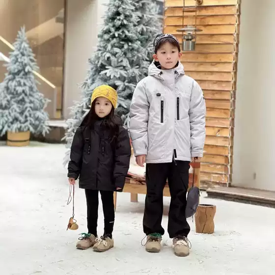 high quality children's clothing 24 years new children's down jacket outdoor sports jacket warm coat hooded ski suit