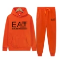 Orange + black label