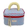 Blue Love Cosmetic Bag Women's One Piece 2025 New Portable Large Capacity Cosmetic Storage Bag Handbag
