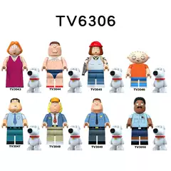 Tv and Movie Comedy Spoof Series Tv6306 Minifigure Foreign Trade Bagged Children's Toys Assembly Building Blocks