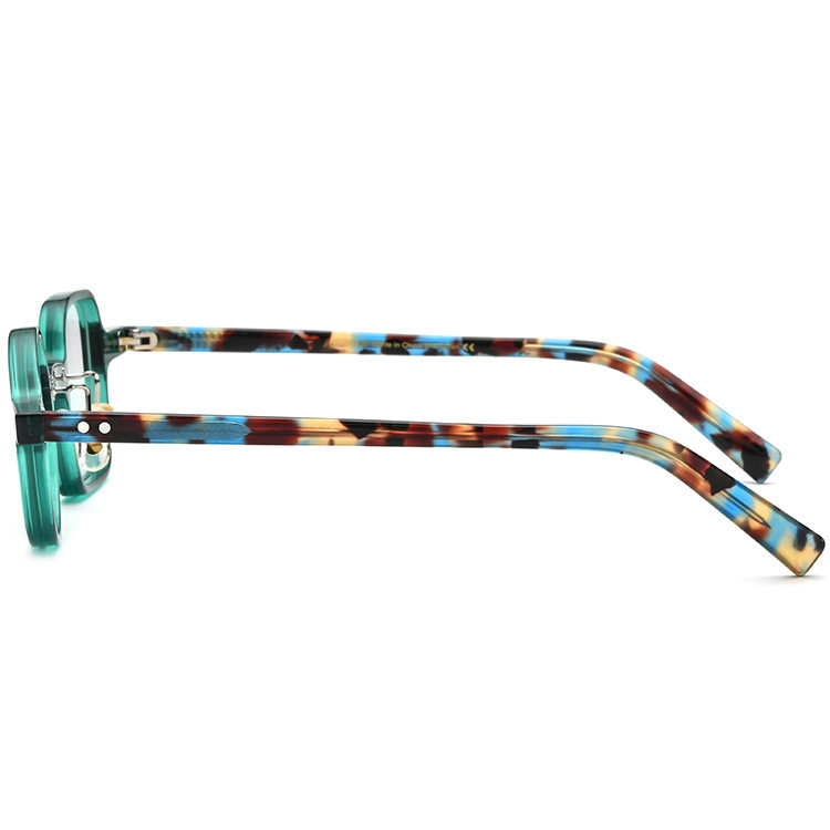 New Left round right square plate glasses frame optical frame star same style myopia anti-blue light glasses frame