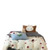 Cartoon Polka Dot Korean Style Wool Velvet Three or Four Piece Set Autumn and Winter Thickeneded Fully Matte Milk Velvet Warm Bedding Quilt Cover