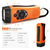 New hand power flashlight 3led flashlight earthquake emergency relief flashlight with radio FM in stock