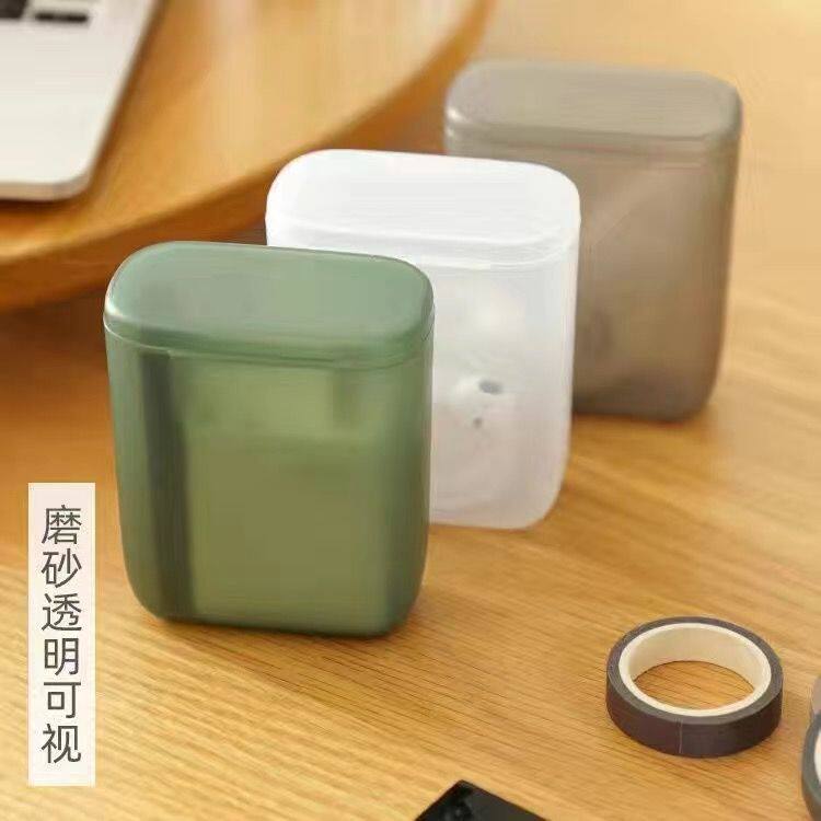 Portable data cable storage box winding earphone cable charger storage box with lid drawer organizing box