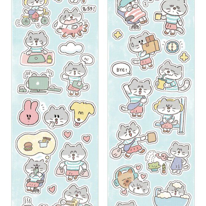 子猫の一日 5m - 鹿がロール全体を 3 つ拾う