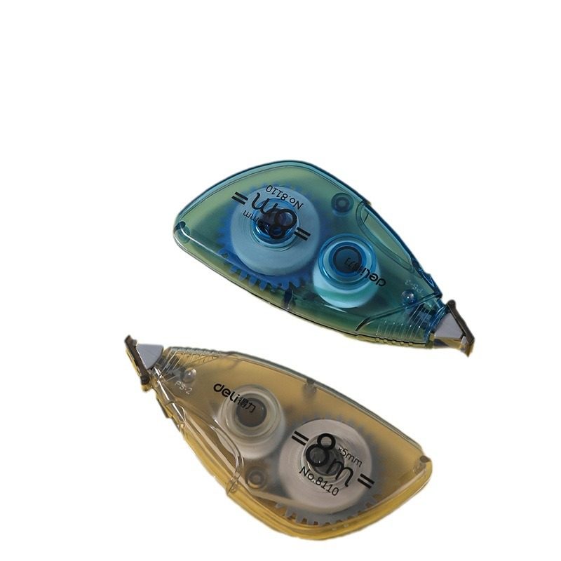 Deli 8110 correction tape 5mm * 8m student correction tape correction tape