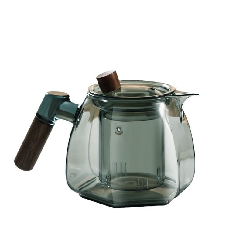 Glass Teapot household high temperature resistant teapot electric ceramic stove suit flower tea filter tea separation flower teapot
