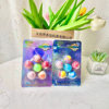 A star sky night light bouncing ball bouncing ball children bouncing ball rubber solid bouncing ball kindergarten toy