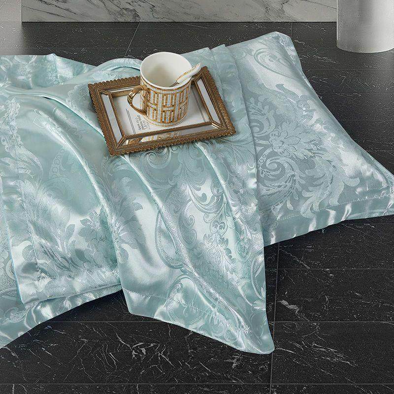 European High-End Jacquard Pillow Core Set, One Pair of Adult Pillowcases, Single 2 Pieces, 48×74cm, Free Shipping