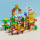 Совместимые с игрушками Lego из крупнозернистых строительных блоков, детская развивающая сборка, развивающая интеллект мальчиков и девочек 2-3-4- 6 лет mini 5