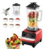 Household Wall-Breaking Machine Double-Cup Multi-Function Smoothie Machine High-Power Electric Mixer Cross-Border Supply Export Blender