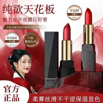 Image Beauty Color Yicai Silky Cross-Border Lipstick Genuine Replacement Moisturizing Beauty Personal Care Lipstick Wholesale