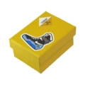 Small box-mag small yellow; just a small shoe box, does not include small shoes