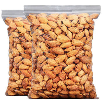 Thin-Skinned Almond Milk Flavor Net Weight 2.5kg Almonds Whole Box Thin-Shell Open Almonds 250g Dried Fruit Nut Snacks