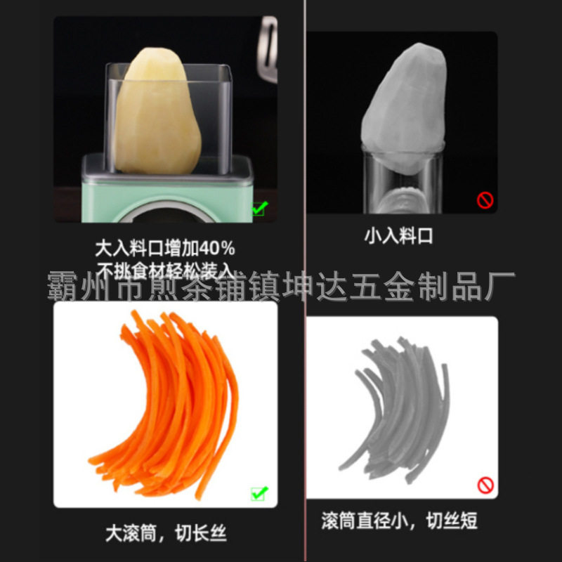 Storm Vegetable Cutter Multifunctional Potato Slicer Wholesale Household Vegetable Cutter Planer Hand Roller Cutter