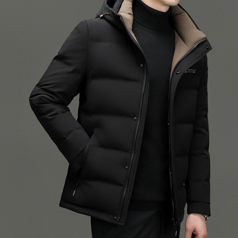 2024 still warm down jacket on behalf of woodpecker winter new all-match goose down jacket casual young and middle-aged men