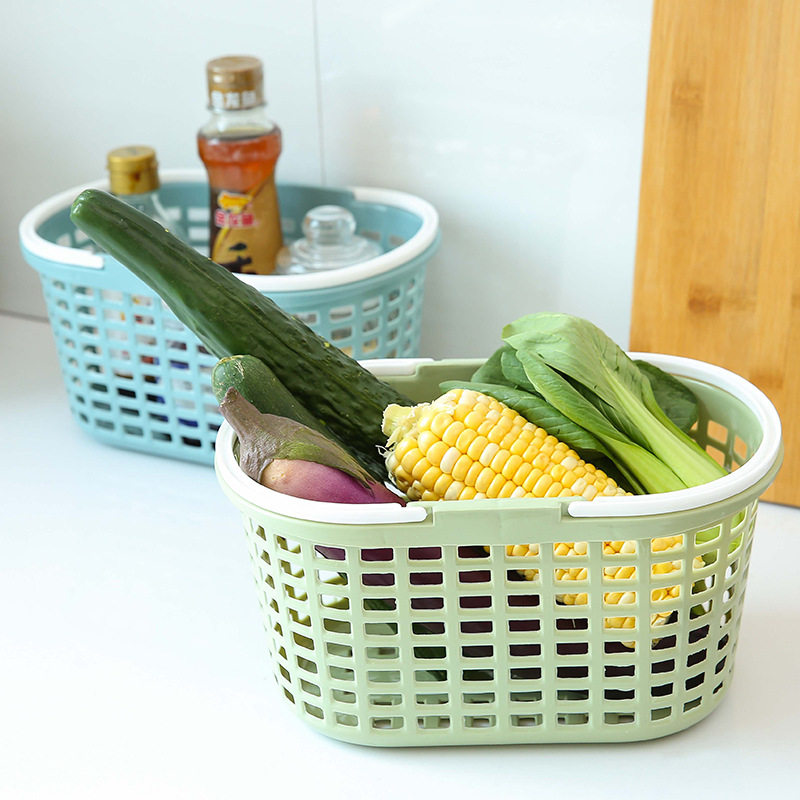 Portable bath basket bathroom small bath basket bathroom plastic bath washing basket storage basket bath basket