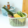 Portable bath basket bathroom small bath basket bathroom plastic bath washing basket storage basket bath basket