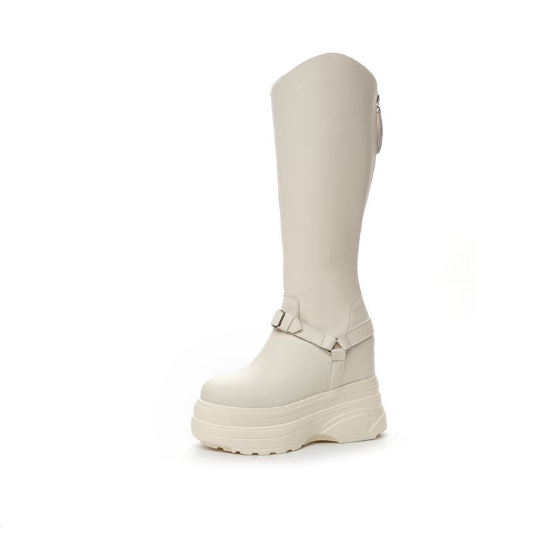 (Mới) Mã B4044 Giá 1090K: Boot Cổ Cao Nữ Wetdka Cổ Cao Qua Gối Tăng Chiều Cao Đế Cao Giày Dép Nữ Chất Liệu G03 Sản Phẩm Mới, (Miễn Phí Vận Chuyển Toàn Quốc).