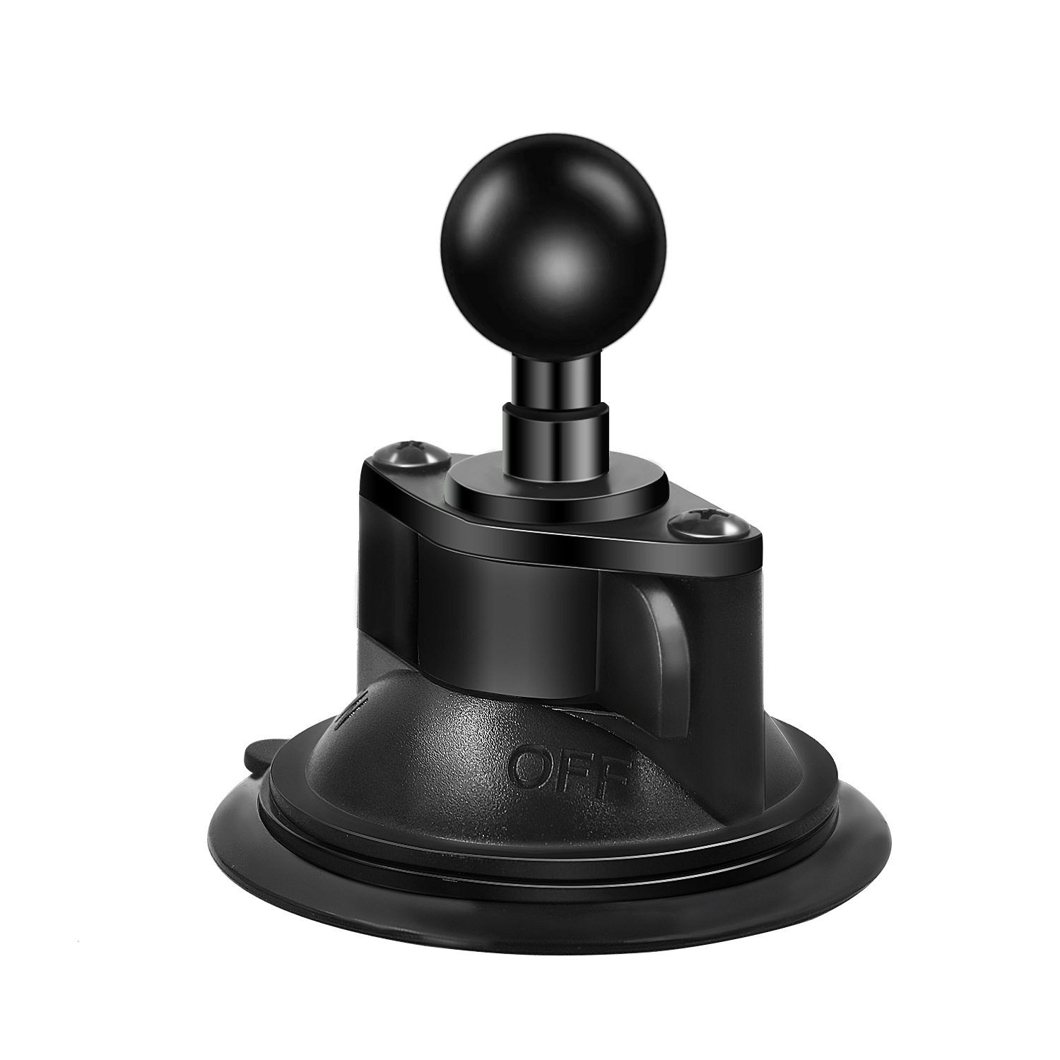 通用1英寸球头配件25mm球头手机导航支架底座连杆菱形方形后视镜