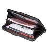 Factory wholesale long wallet zipper mobile phone bag soft thin multi-functional business coin purse retro multi-card card holder