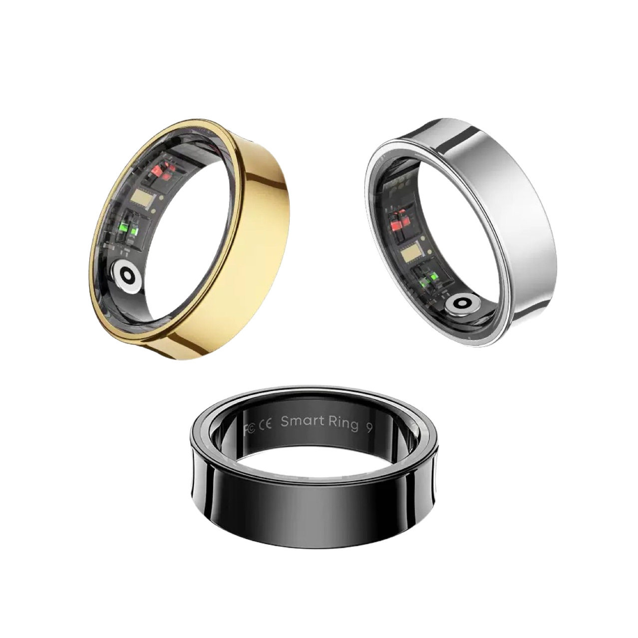 Cross-Border New R09 Smart Bracelet with Charging Compartment Heart Rate Blood Oxygen Blood Health Detection Waterproof Ring Ring