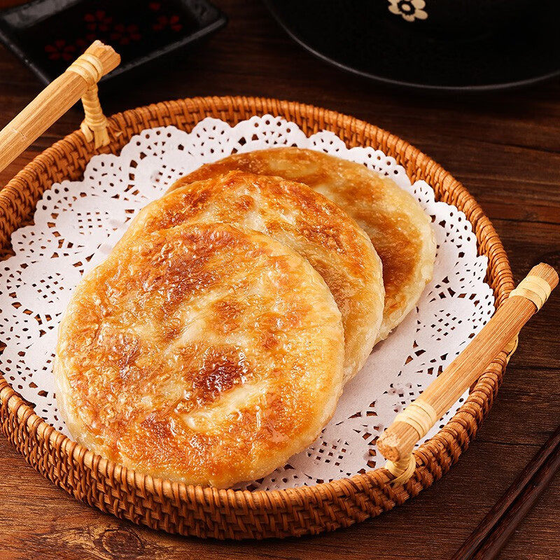 Beef Pie Crispy Breakfast Fast Food Semi-finished Products Lazy Heating Instant Instant Instant Instant Hand Scratch Pancake Quick Frozen