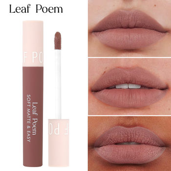 Cross-border makeup matte matte lip glaze texture silky rich color velvet lip gloss lasting not easy to fade lipstick