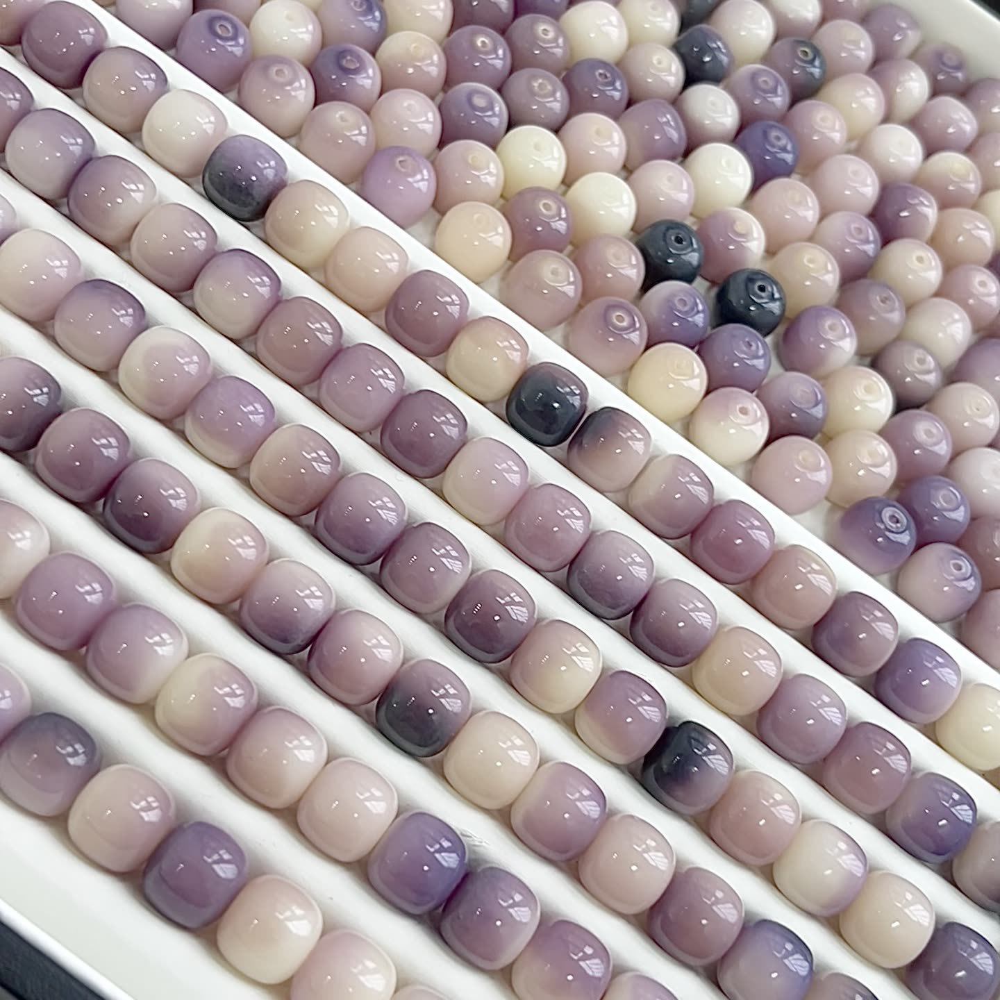 Factory wholesale bodhi root loose beads jewelry accessories round beads barrel beads fat apple beads handmade DIY hand string loose beads