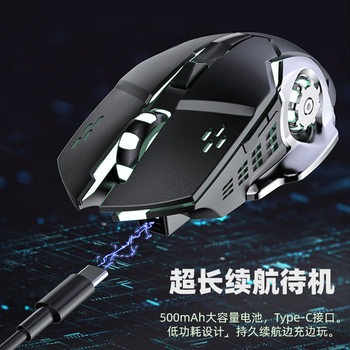 Wireless Mouse Typc Charging Bluetooth Dual Mode Silent Office Gaming Laptop Accessories Amazon Hot Sale