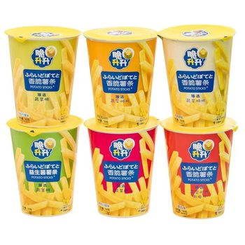 Crisp Shengsheng original French fries 50g office leisure snacks Honey Butter Flavor French fries Internet celebrity snacks a whole box