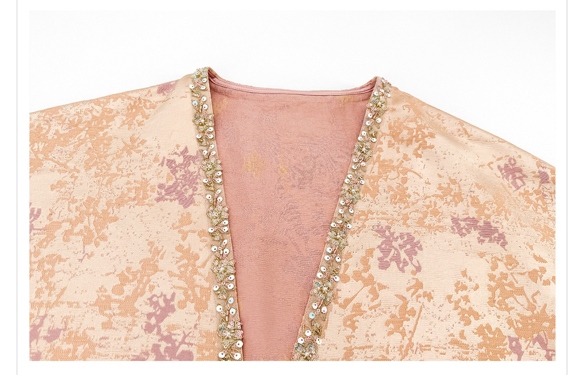 Bộ đầm nữ hai mảnh áo khoác cardigan dài tay buộc dây kèm váy hai dây dáng đuôi cá — Áo khoác (giao hàng trong 7 ngày), Váy hai dây (giao hàng trong 7 ngày), Bộ sản phẩm (giao hàng trong 7 ngày)