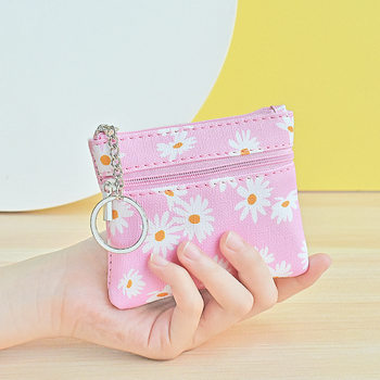 Key Bag Women's Bag Fashion Printed Coin Bag Small Fresh All-match Coin Purse New Casual Small Card Bag Mini
