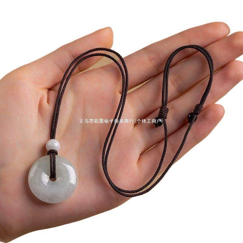 High-End Braided Necklace Cord for Men and Women, Jade Pendant, Couple Pendant Rope