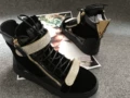 Black velvet + double white diamond iron