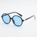 Black frame blue lens
