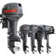 Power Outboard Motor 2-Stroke 40Hp Marine Thruster Propeller Engine Boat Propeller Small Gasoline Engine