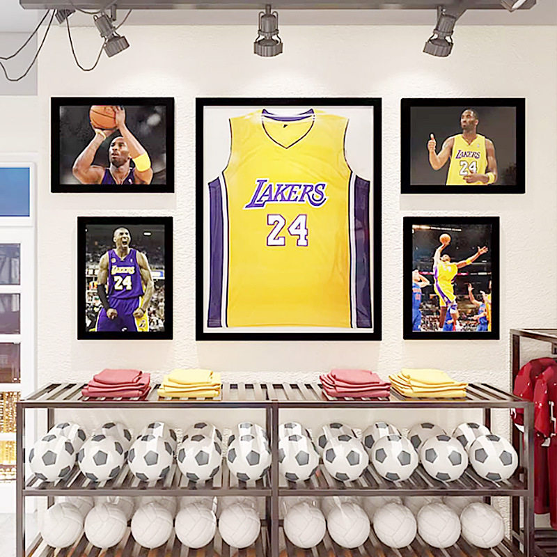 Cross-Border Basketball Jersey Framing Photo Frame Manufacturer Football Clothing Display Commemorative Picture Frame Cs Picture Frame Hot Sale in Europe and America