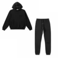 Black hoodie + quick-dry pants set