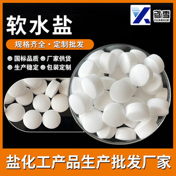 Industrial Soft Water Salt Production Wholesale 10kg Ion Exchange Resin Regenerant High Purity Softening Salt for Water Treatment