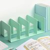 Transparent book stand acrylic children's book stand desktop bookshelf partition board book table desk shelf table