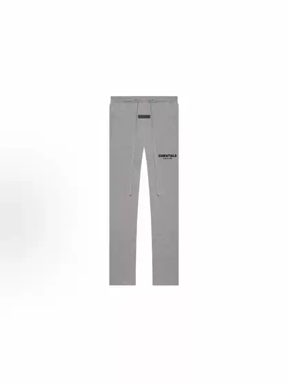 Essentialsss22 Relaxed Sweatpants Dark Oatmeal Logo Trendy Brand