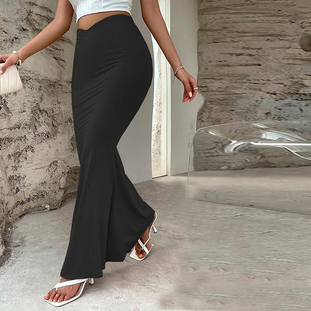 Slim Fit V Cut Bodycon Skirt Sexy Design High Waist Comfortable Fabric Perfect for Parties and Night Out Wholesale