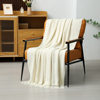 Solid Color Nordic Style Bedroom Sofa Blanket Office Lunch Break Knit Small Throw Blanket Hotel Homestay Bed End Blanket