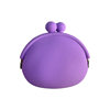 Japanese and Korean Candy Color Cute Silicone Multifunctional Small Bag Key Bag Silicone Coin Purse Loose Purse Christmas Gift