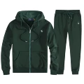 Dark green-white label