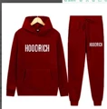 Burgundy-white label