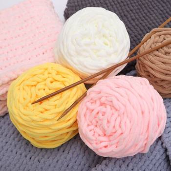 Thick Yarn for Handmade Crochet Shoes DIY Knitting Scarf Yarn Crochet Slippers Yarn Wholesale
